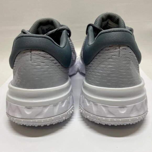 Nike Alpha Huarache Elite 4 Softball Turf Shoes Women's Size 7 Gray White EUC - Picture 4 of 15